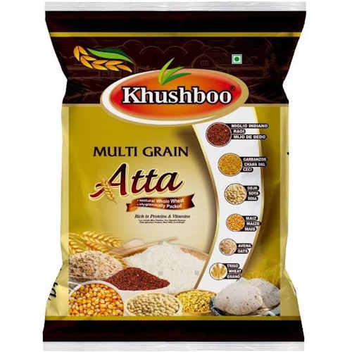 Atta with Multigrains Khusboo 5 KG Chapati Mjöl
