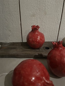 Granatäpple keramik
