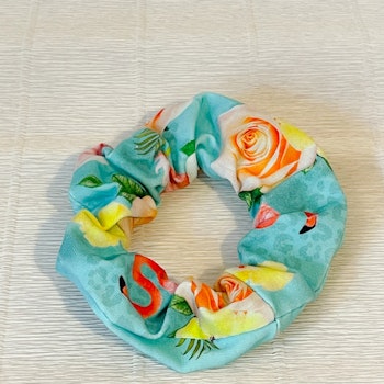 Scrunchie flamingo