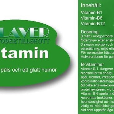 B-vitaminer 1 kg