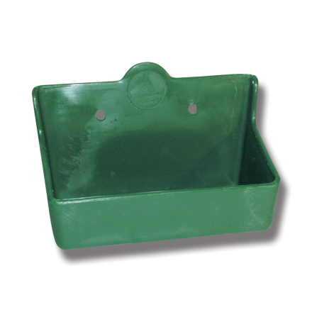 Saltstenshållare box plast för 2 kg sten grön