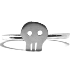 Baby skull ring