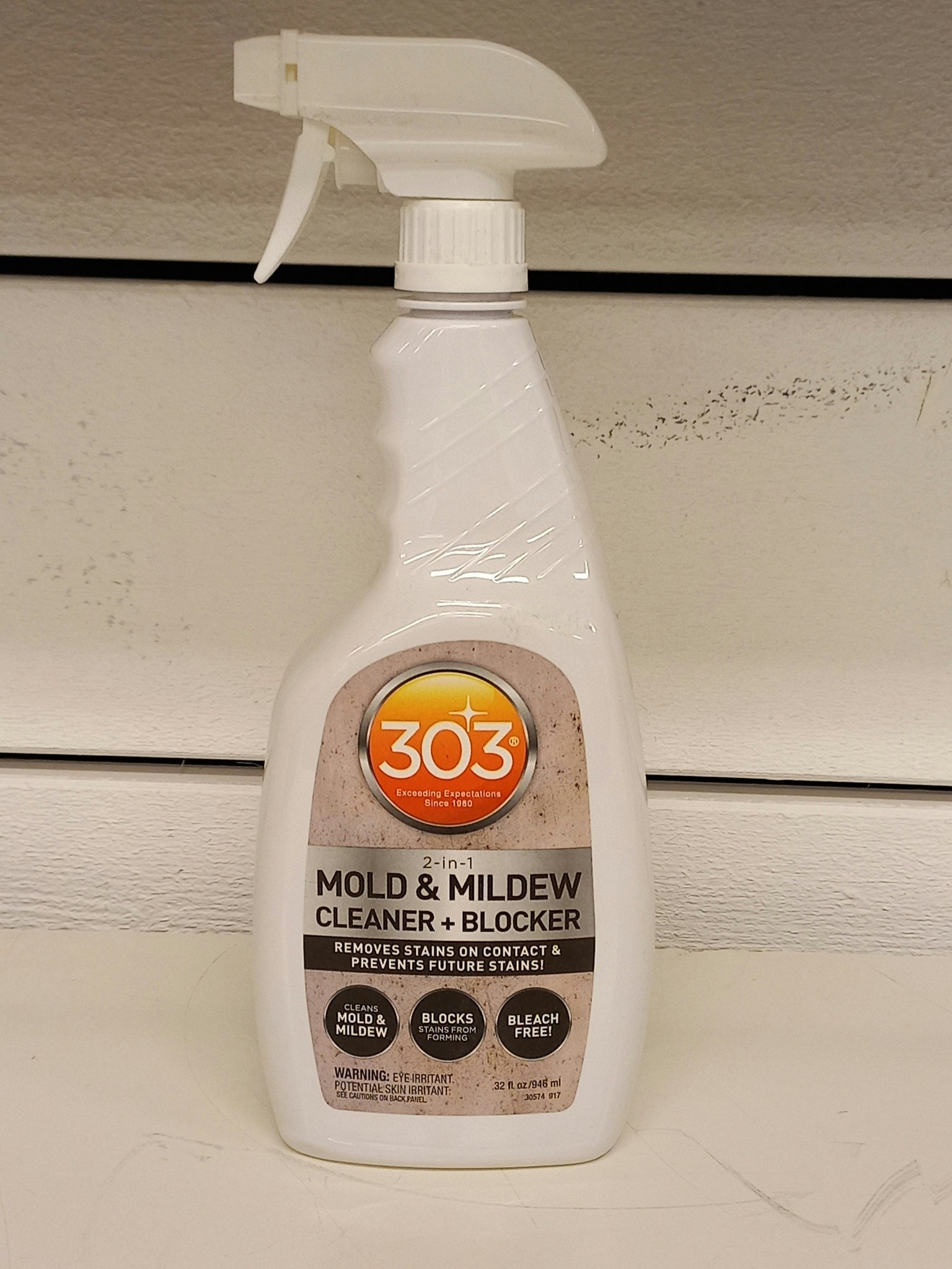 Mold & Mildew Cleaner + Blocker