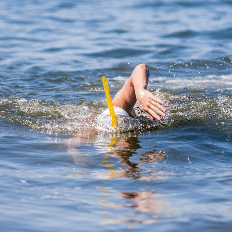 Snorkel Junior Simning Finis Gul