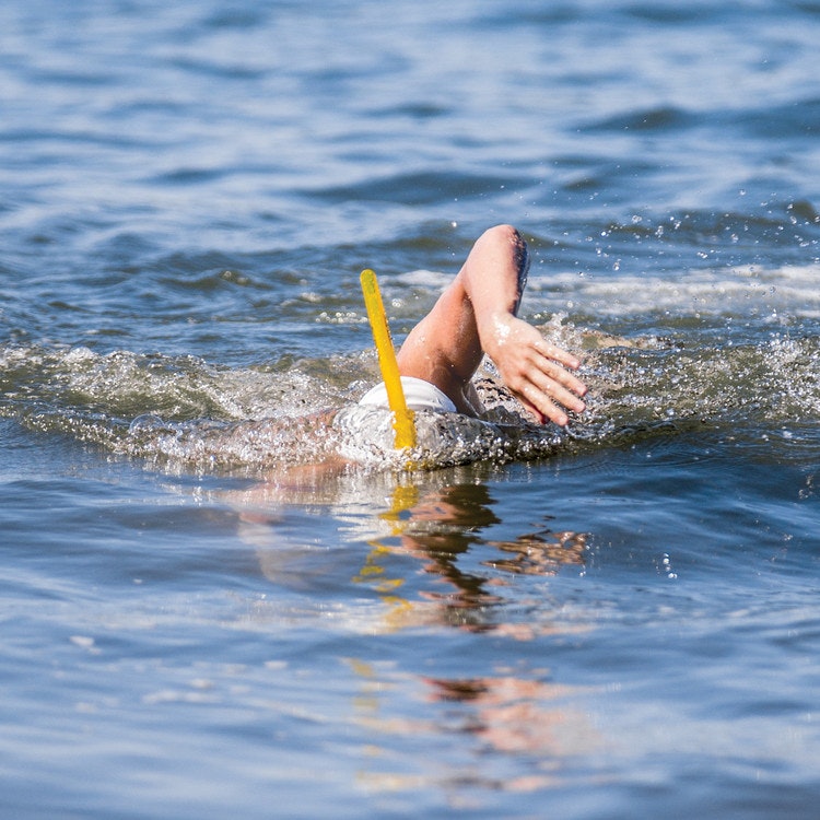 Arena Snorkel Simning Grön "Swim Pro III"