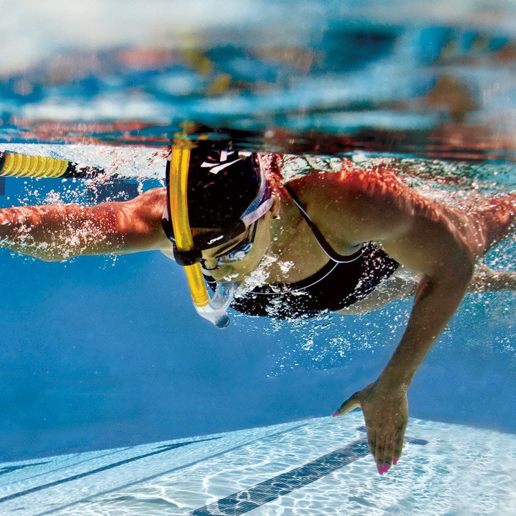 Arena Snorkel Simning Grön "Swim Pro III"