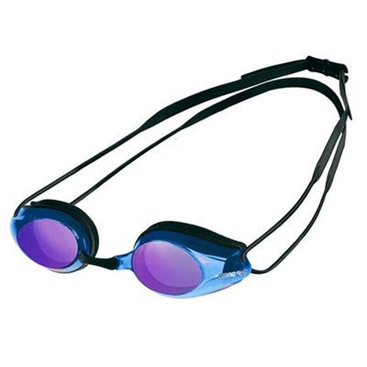 Arena Tracks Mirror Blå. Ett par simglasögon i världsklass. Bra passform och funkar för både simträning och tävling.