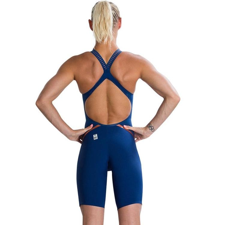 Fastskin LZR Racer X openback Speedo - Blå/koppar - Tävlingsdräkt