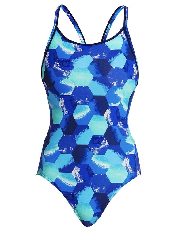 Funkita Baddräkt Hex Pistols Diamond Back