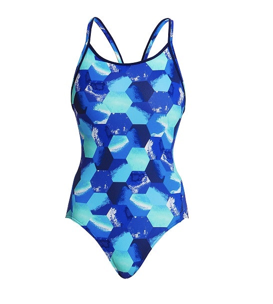 Funkita Baddräkt Hex Pistols Diamond Back