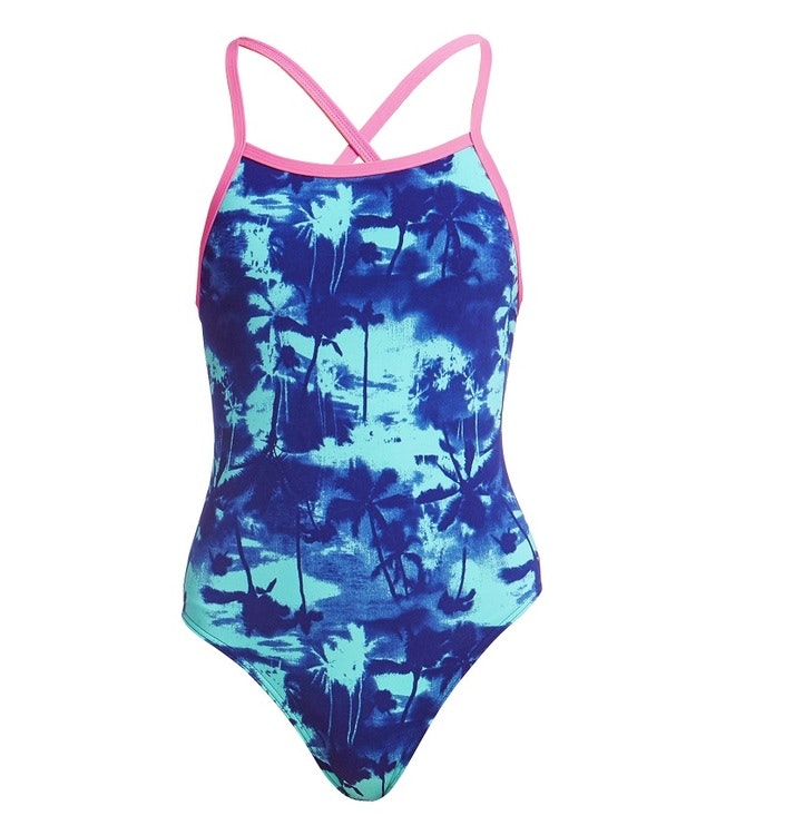 Funkita Baddräkt Junior Hawaii Skies