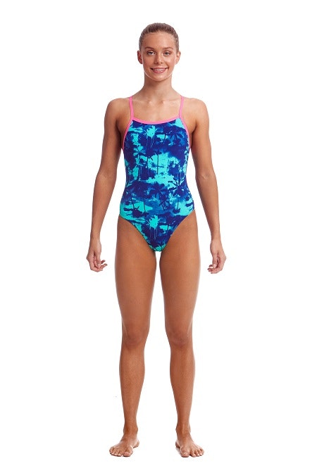 Funkita Baddräkt Junior Hawaii Skies