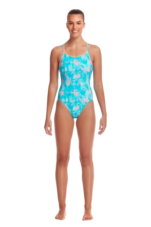 Funkita Baddräkt Pastel Paradise Diamond Back