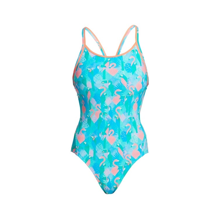 Funkita Baddräkt Pastel Paradise Diamond Back