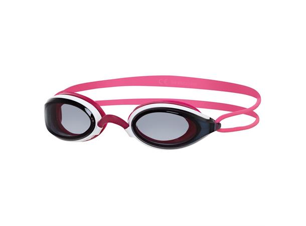 Zoggs fusion air. Rosa simglasögon med tonad lins. Ett par populära simglasögon för både simning i bassäng och utomhus. Bekväma och bra!