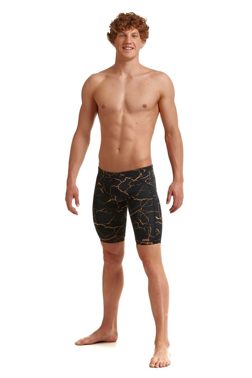 Funky Trunks Jammers Cracked Gold