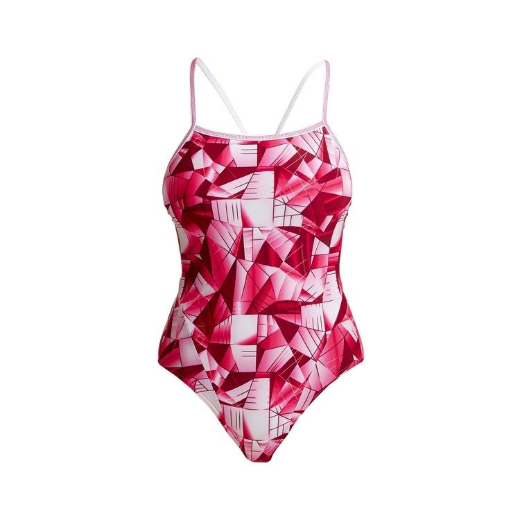 Funkita Baddräkt Pink Pane