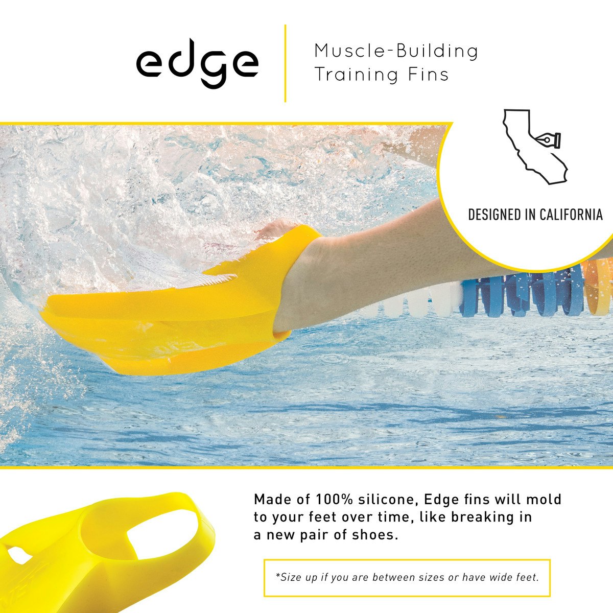 Finis Edge Fins Simfenor