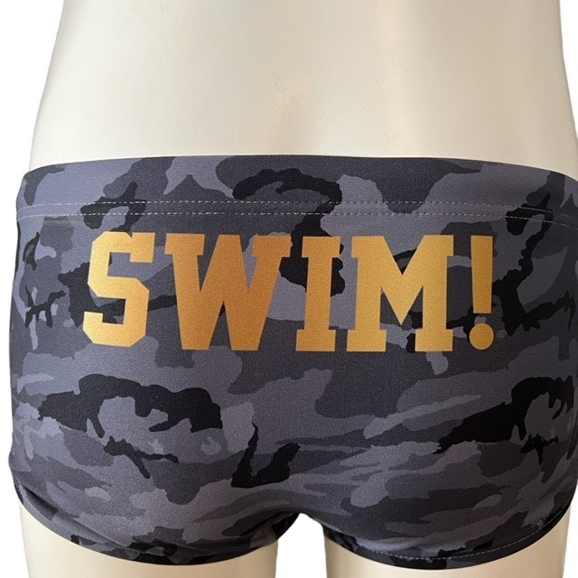 Badbyxa Trunks Black Camo SWIM!