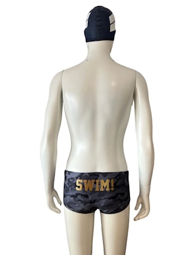 Badbyxa Trunks Black Camo SWIM!