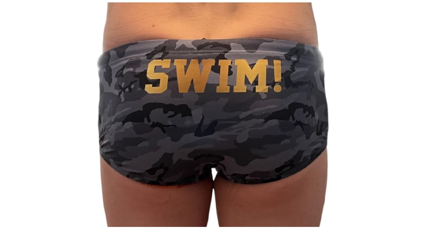 Badbyxa Trunks Black Camo SWIM!