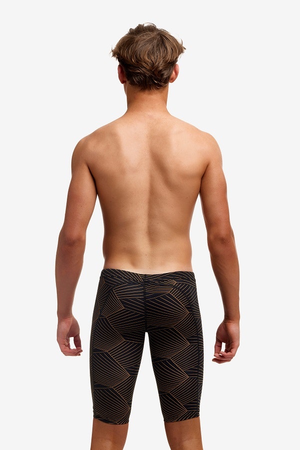 Badbyxa Funky Trunks Jr Jammer Gold Weaver