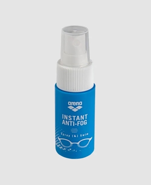Arena anti-fog spray. Spray and swim.