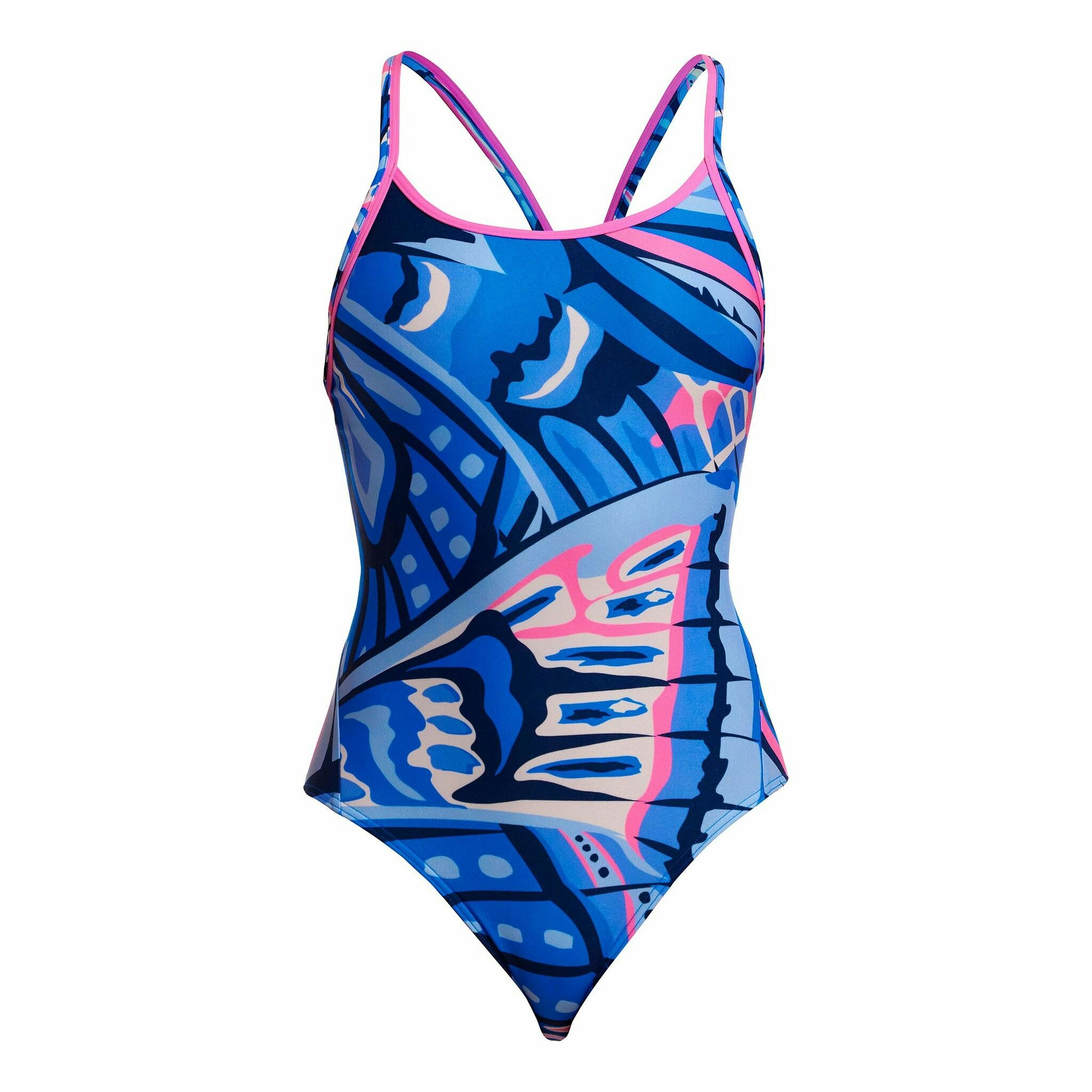 Funkita baddräkt för simning.