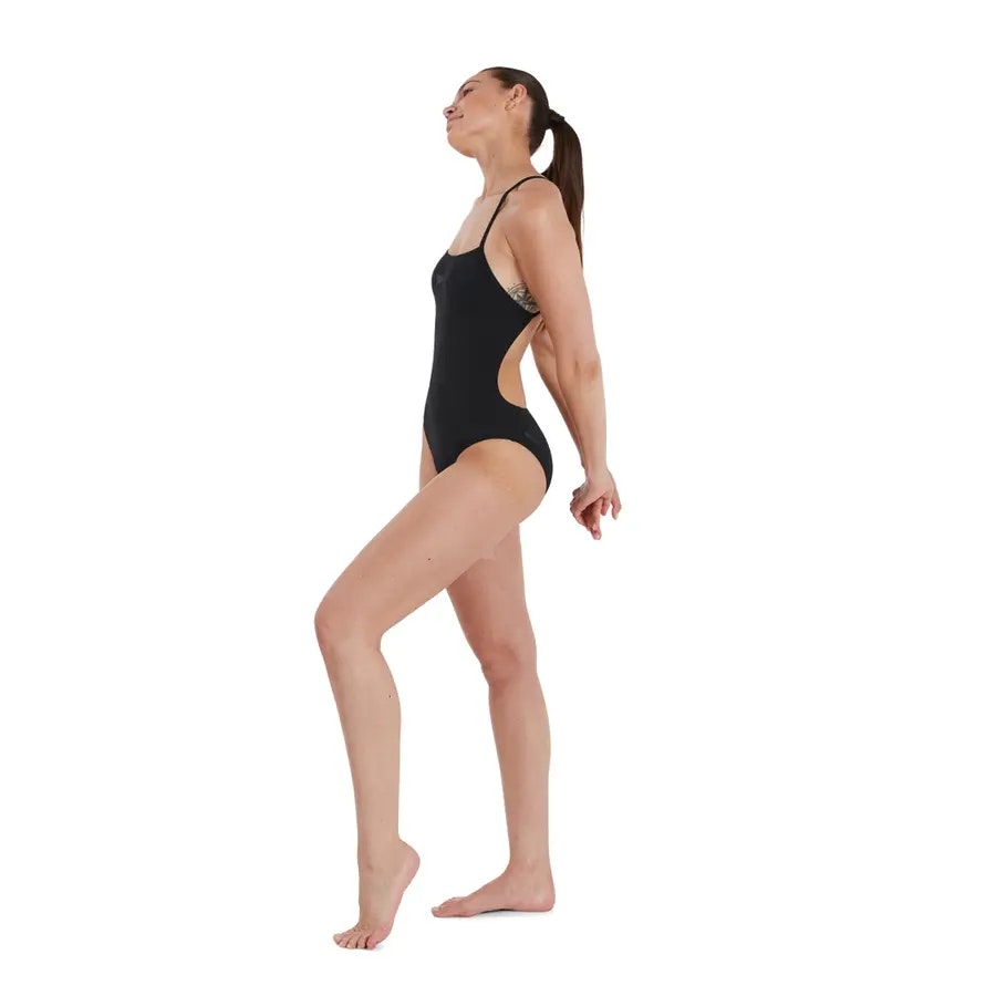 Speedo Baddräkt Thin Strap Svart