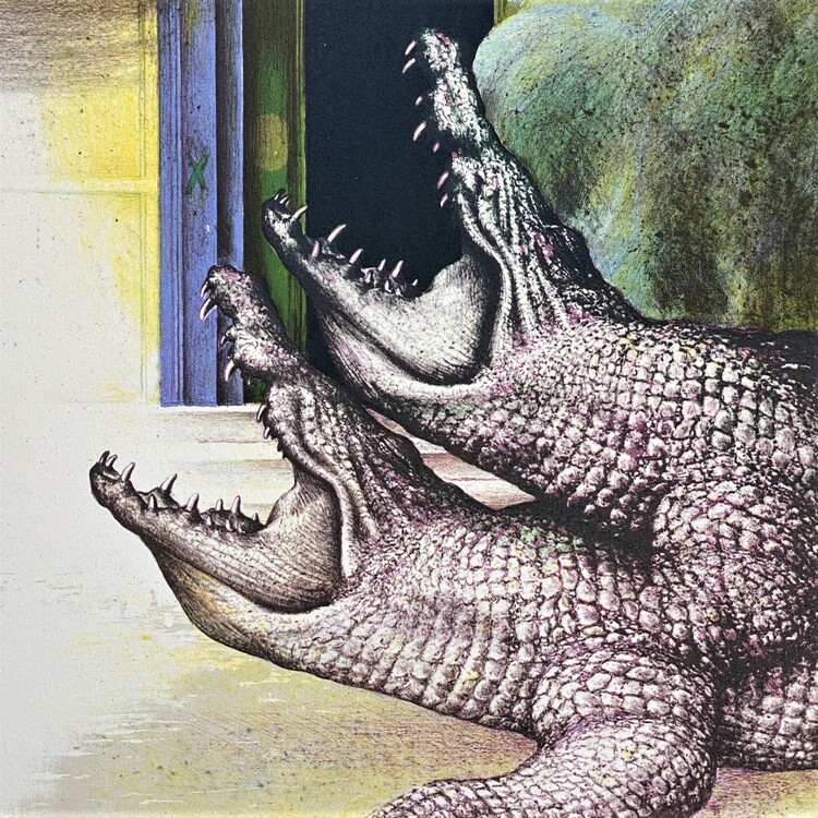C O Hultén - krokodil
