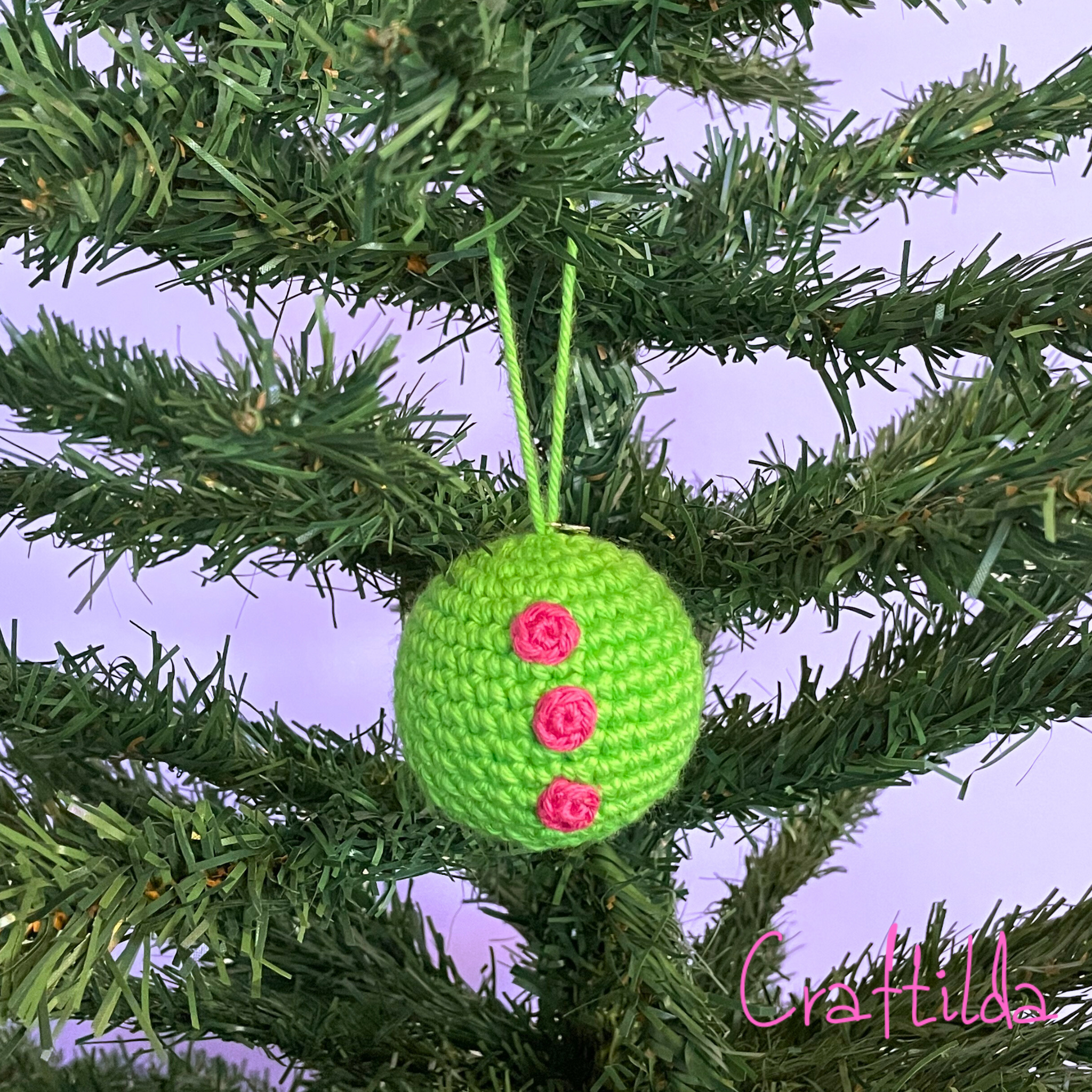Julgranskula lime