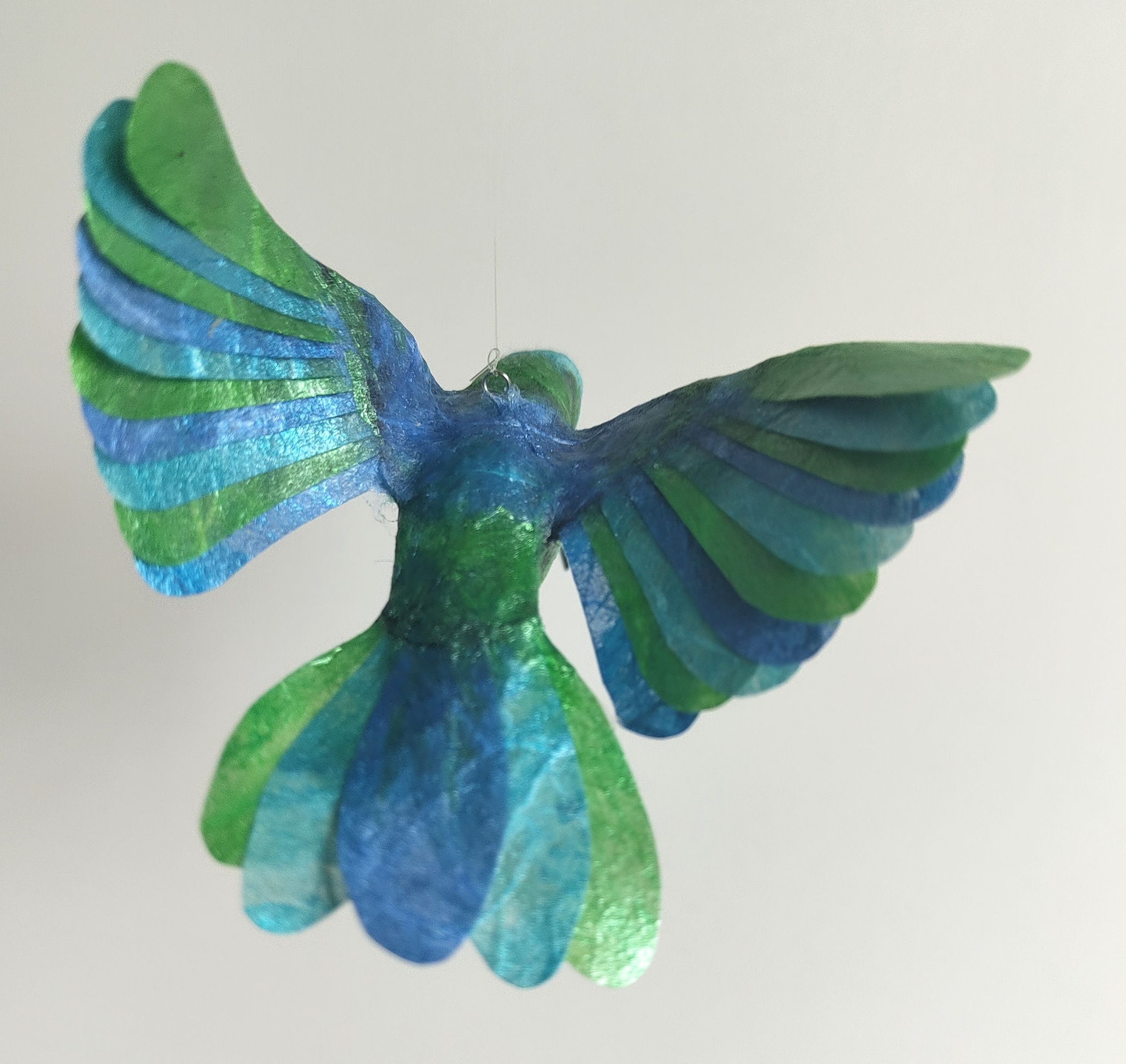 Kolibri grön/blå