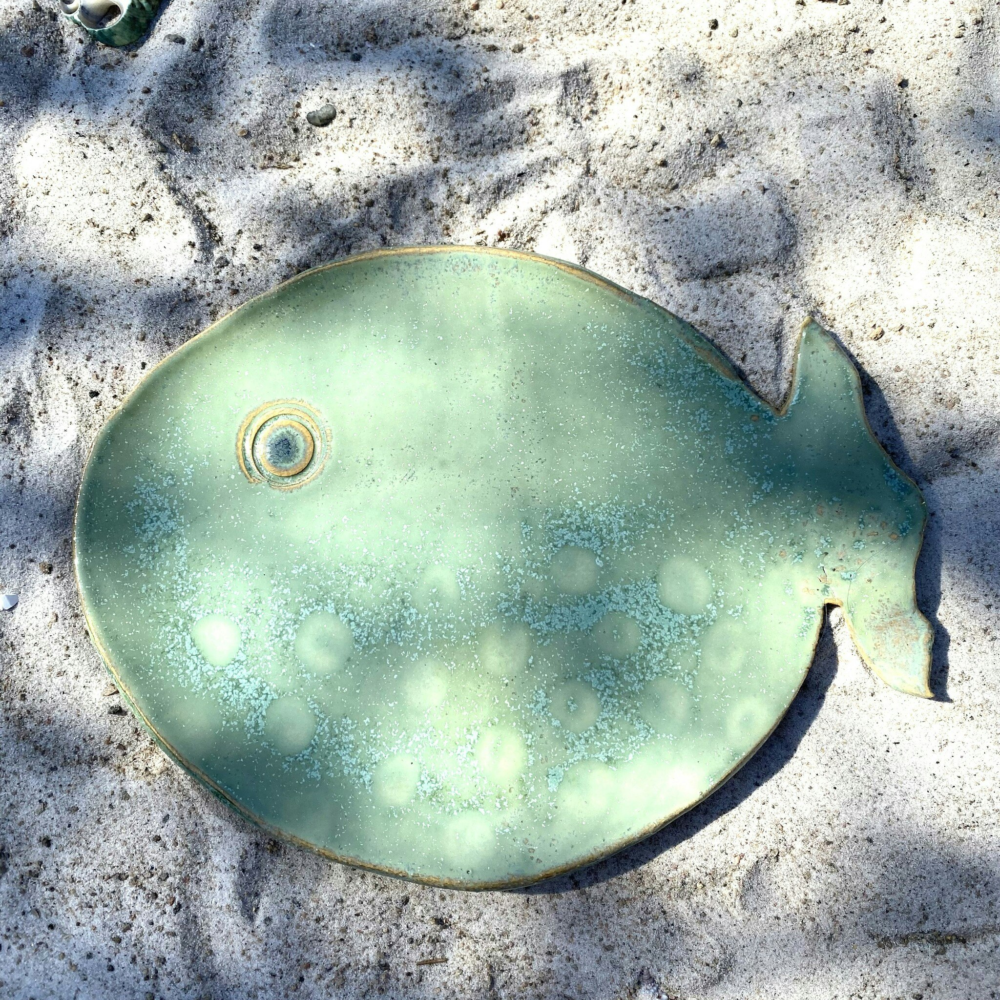 Fiskfat grönt