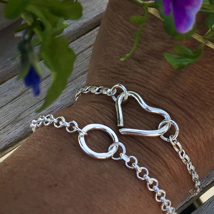 Armband Open Heart