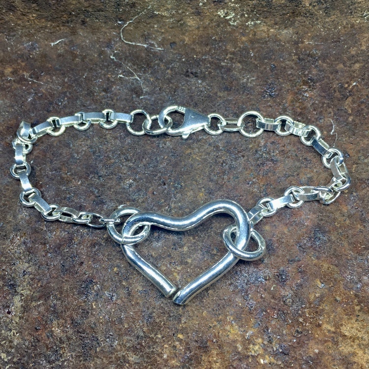 Armband Open Heart