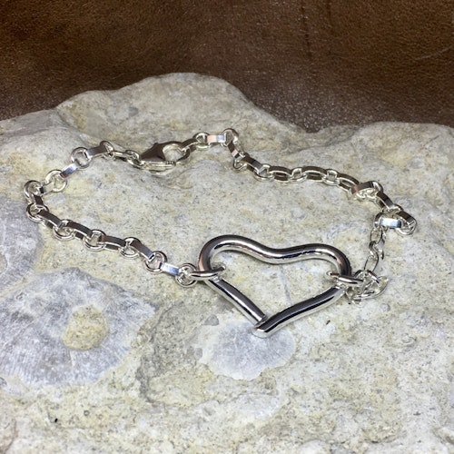 Armband Open Heart