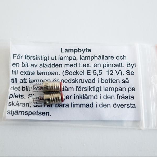 Stjärna Klar ø33cm, 1cm tjock