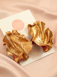 Satin guld och terrakotta  SAMPLE