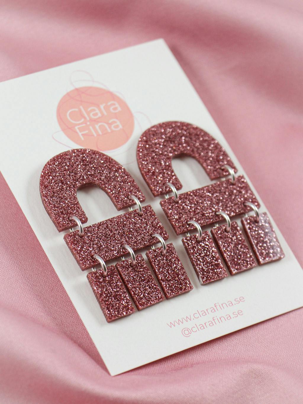 Multi Shape Mini Rosa glitter