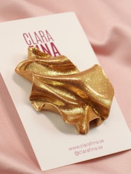 Brosch Satin Guldglitter Höger
