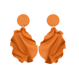Satin round top MINI Varm orange