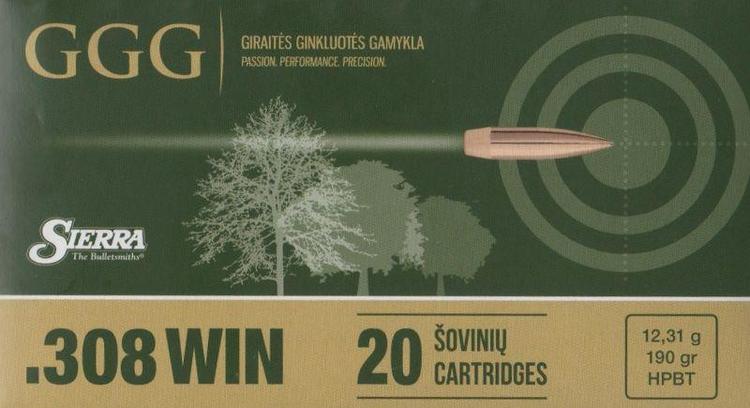 GGG .308 Match King 190 Grain HPBT