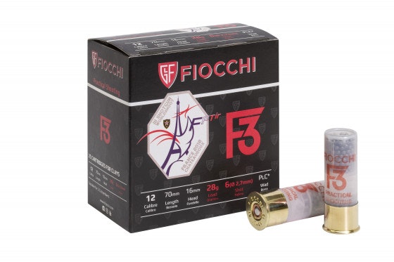 Fiocchi F3 12/70 28G Bly #6 IPSC