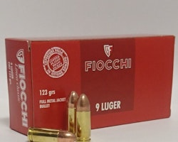 Fiocchi 9x19mm 158gr FMJ Subsonic, 1000ptr