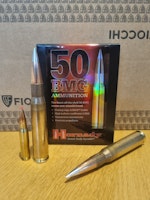 HORNADY MATCH™ AMMUNITION, 50 BMG 750 GR A-MAX® Styckvis