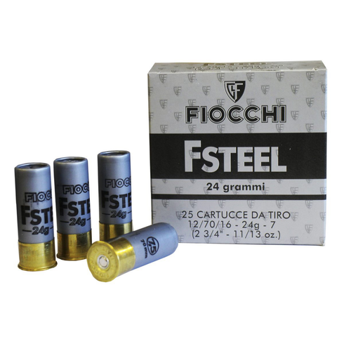 Fiocchi F Steel 12/70 24 g låda