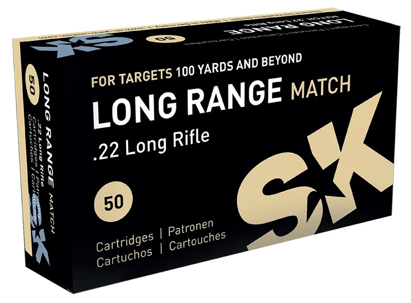 SK Long Range Match .22LR 40gr LRN 500ptr