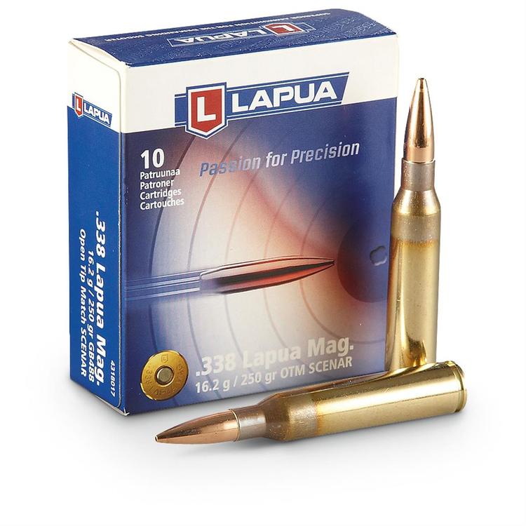 Lapua .338 Lapua Magnum HPBT 250gr