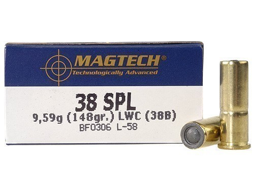 Magtech .38 SPL (38B) 148gr LWC