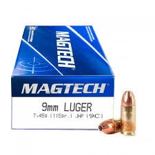 Magtech 9x19 9C 115gr JHP